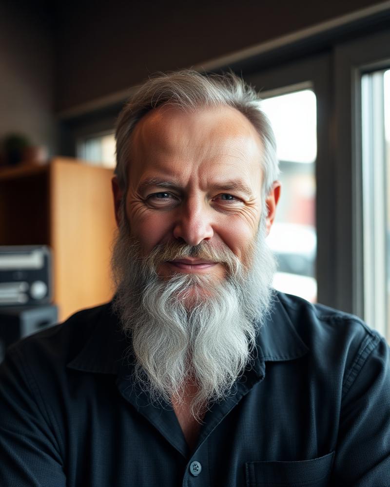 Graham Searle, head of A&R, in the Third Coast studio office